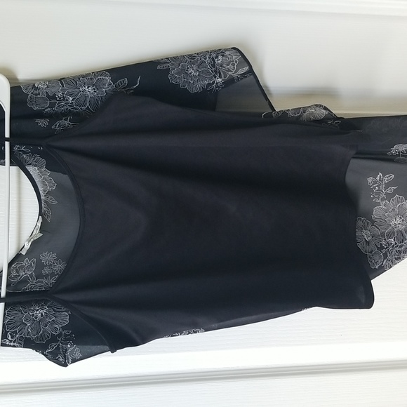 QUINTESSENTIAL Asymmetric One Shoulder Drape Tunic Medium - Picture 4 of 8